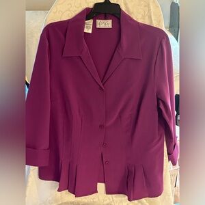 NWT Purple blouse